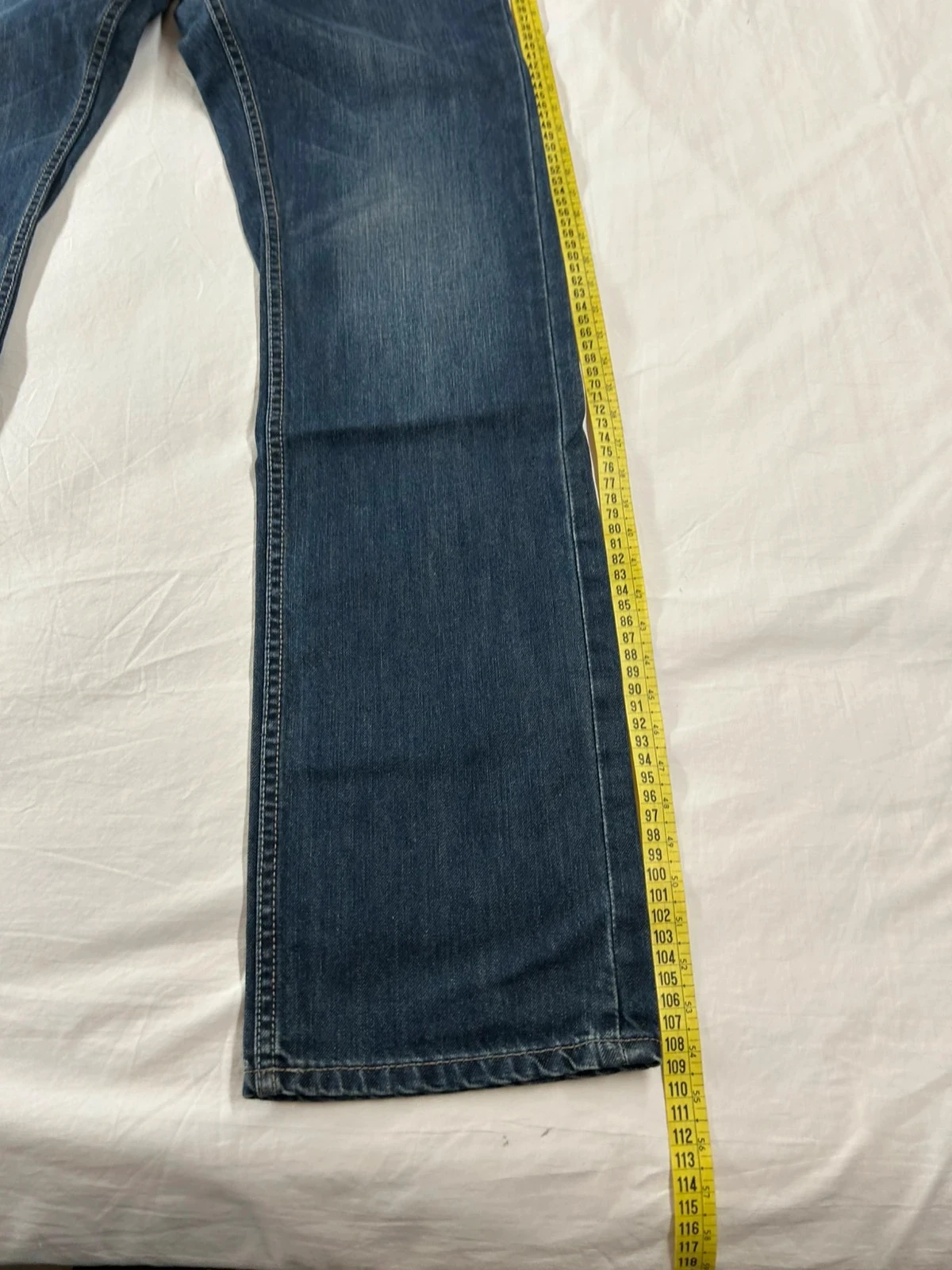 Jules navy blue straight cut jeans w26 l34 – photo 4